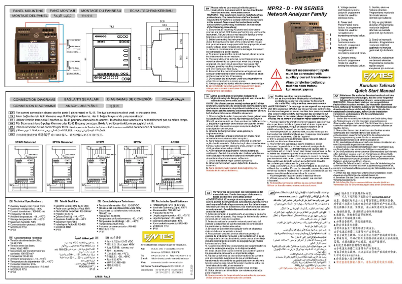 Imagen de la primera página del manual del dispositivo MPR-24-D-PM