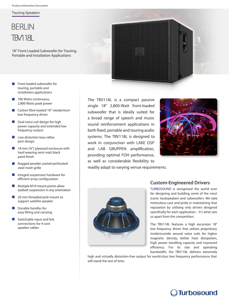 Imagen de la primera página del manual del dispositivo Berlin TBV118L