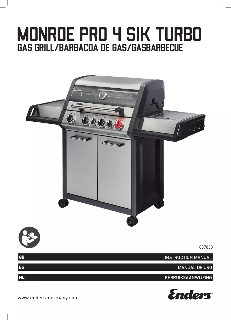 Página 1 del manual Manual de usuario Enders Monroe Pro 4 SIK Turbo