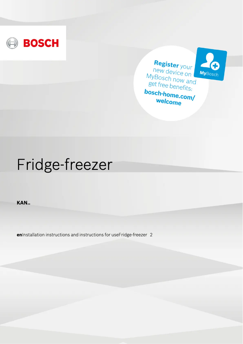 Imagen de la primera página del manual del dispositivo KAN92VI30A