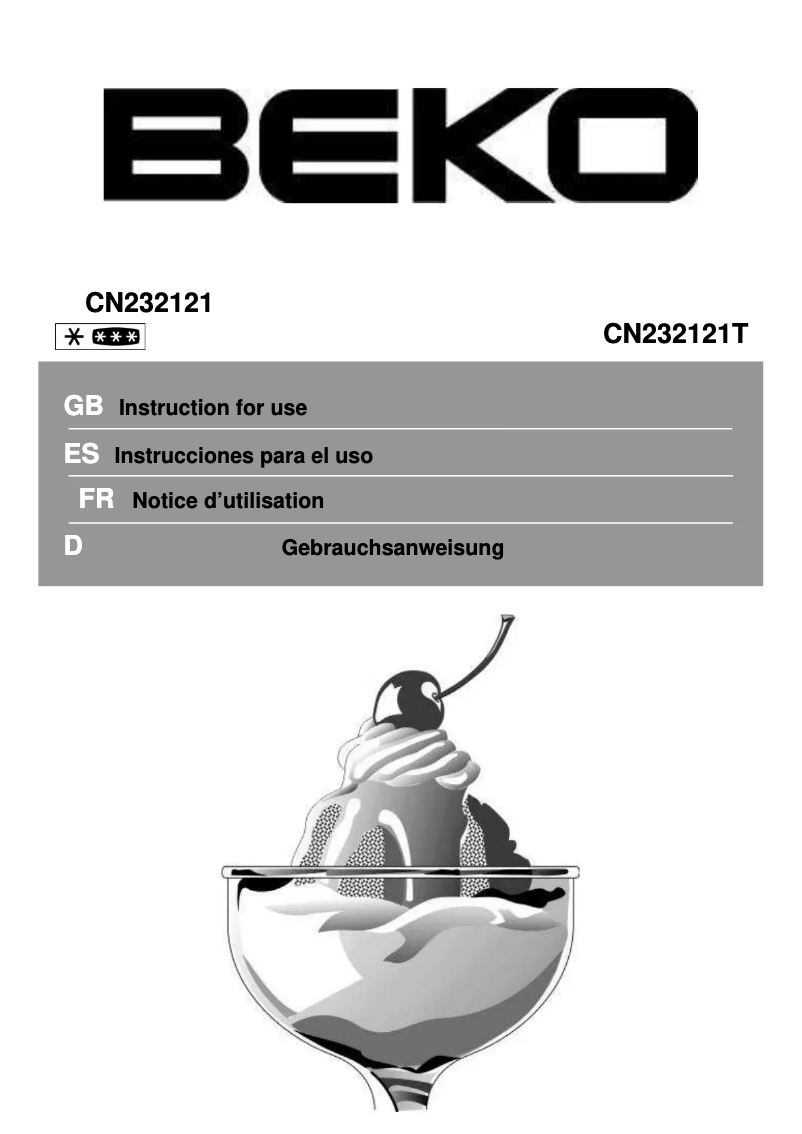 Imagen de la primera página del manual del dispositivo CN232121