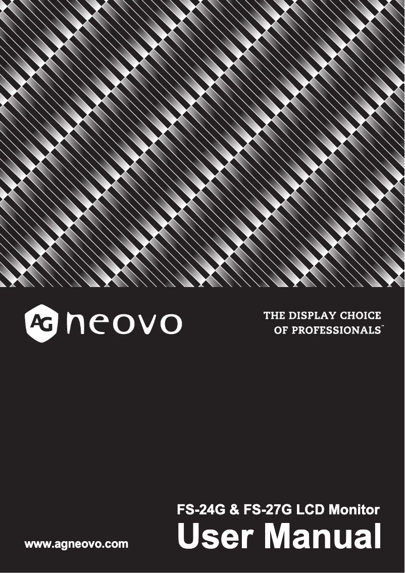 Imagen de la primera página del manual del dispositivo FS-27G