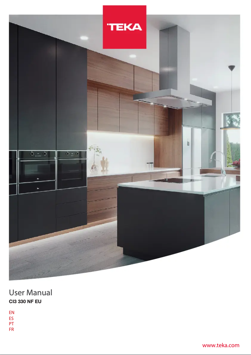 Imagen de la primera página del manual del dispositivo CI3 330 NF