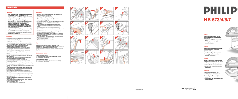Página 1 del manual Manual de usuario Philips HB577