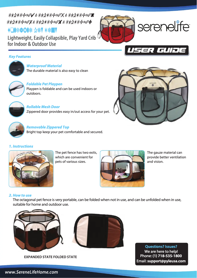 Imagen de la primera página del manual del dispositivo SLPTLB106.5