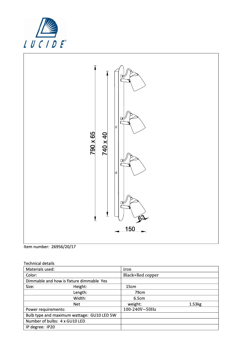 Imagen de la primera página del manual del dispositivo Ride 26956/20/17