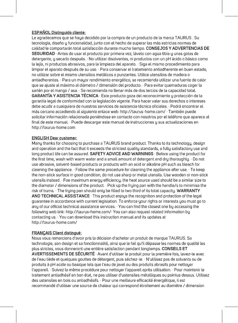 Imagen de la primera página del manual del dispositivo Best Moments 22