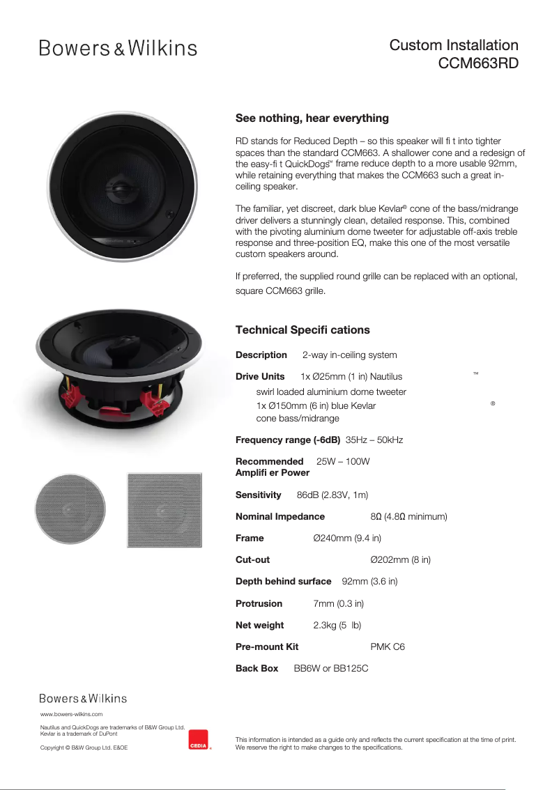 Imagen de la primera página del manual del dispositivo CCM663RD