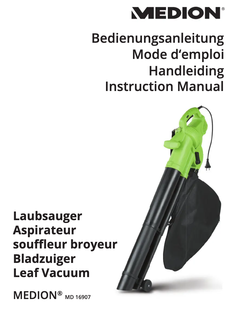Página 1 del manual Manual de usuario Medion MD 16907