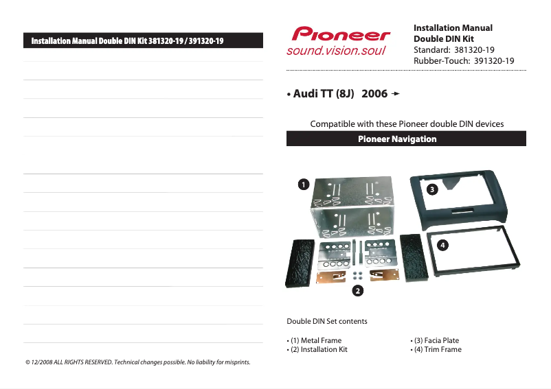 Imagen de la primera página del manual del dispositivo 381320-19