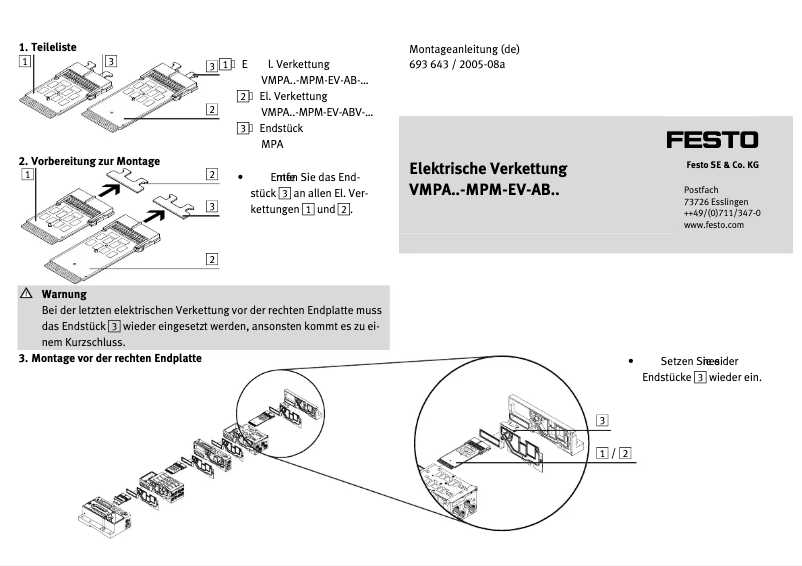 Imagen de la primera página del manual del dispositivo VMPA1-MPM-EV-ABV-8