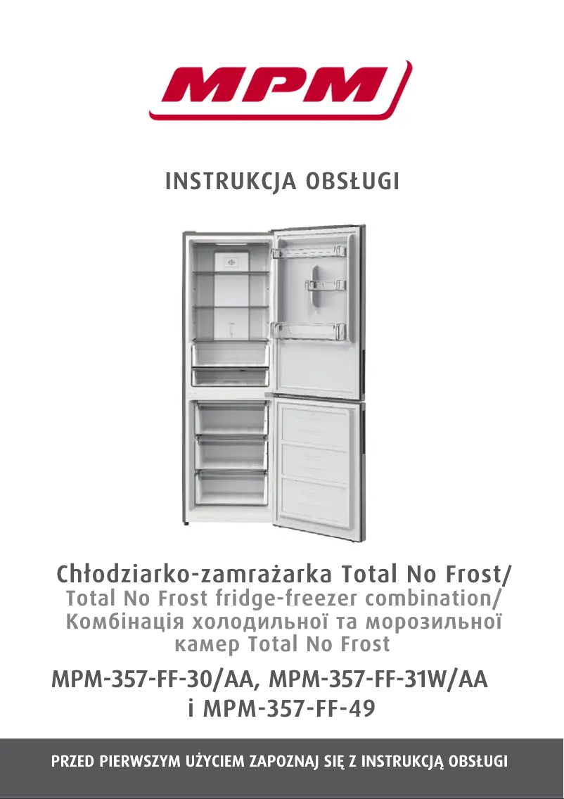 Página 1 del manual Manual de usuario MPM MPM-357-FF-30/AA