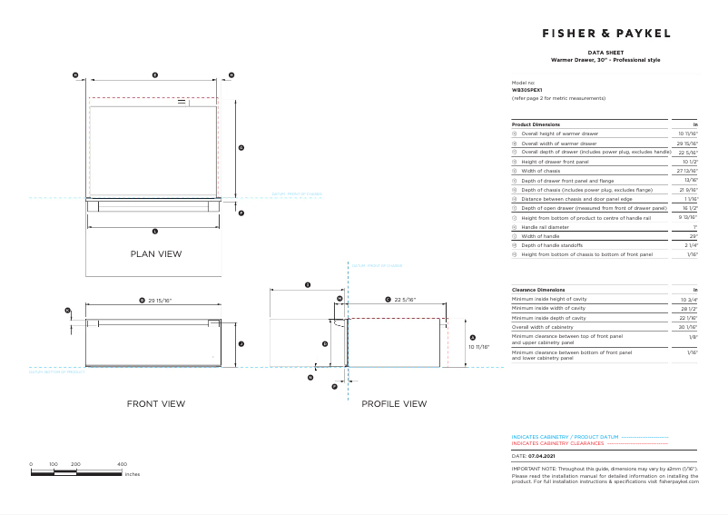 Imagen de la primera página del manual del dispositivo WB30SPEX1