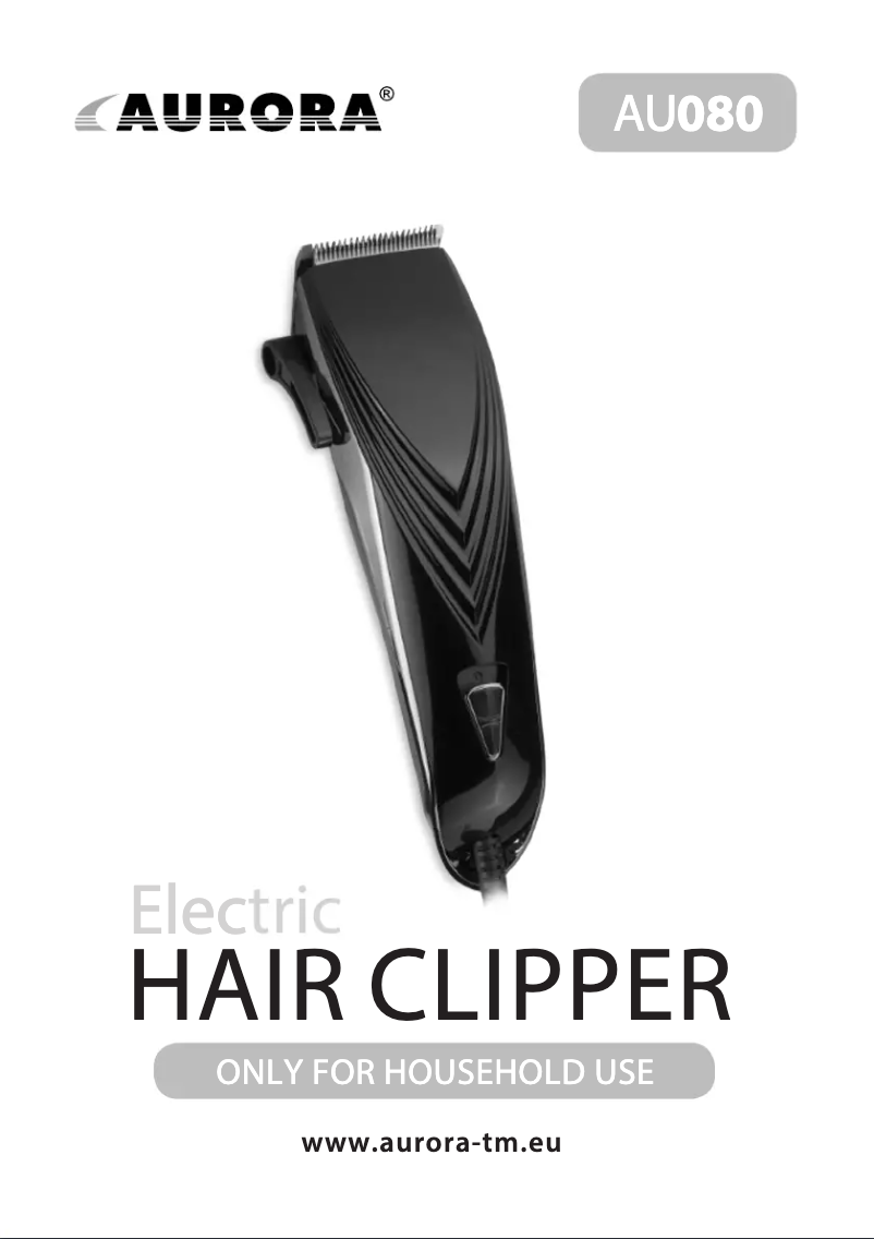 Imagen de la primera página del manual del dispositivo AU 080