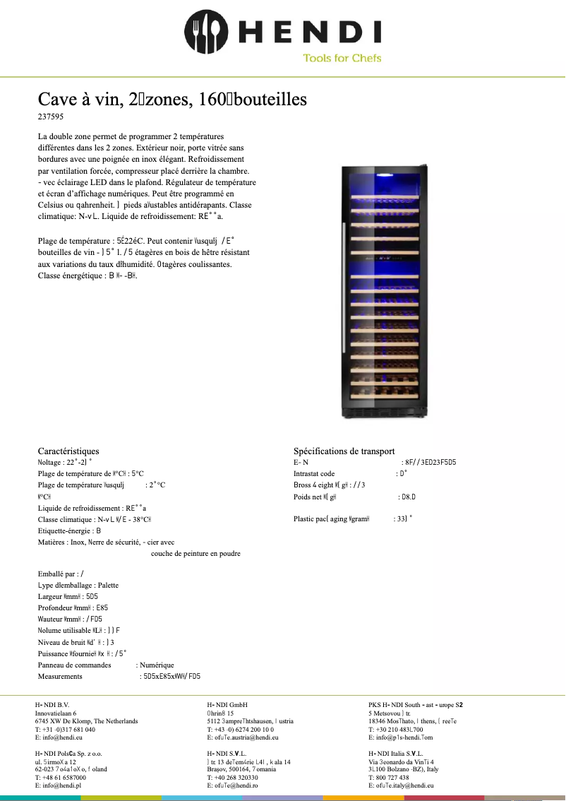 Página 1 del manual Ficha técnica Arktic 237595