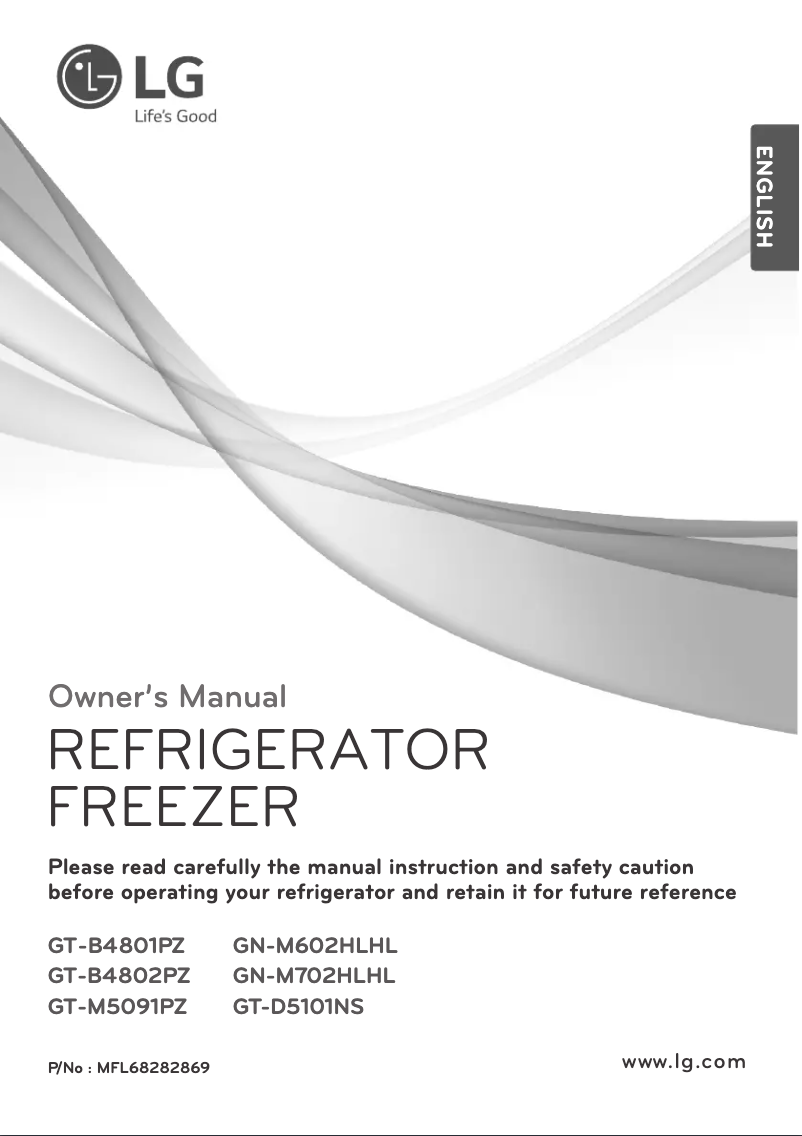 Imagen de la primera página del manual del dispositivo GT-B4802PZ