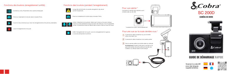 Imagen de la primera página del manual del dispositivo SC200