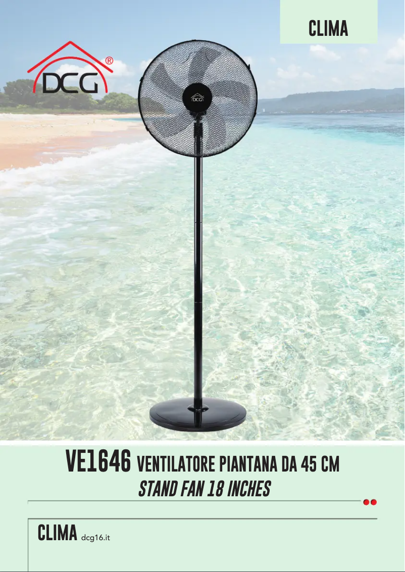 Página nº 1 - Manual de usuario DCG VE1646