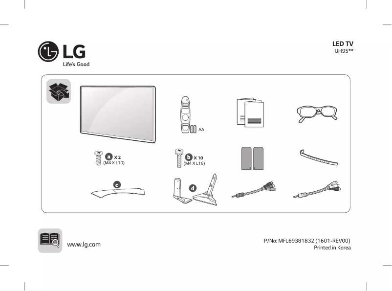 Página nº 1 - Manual de usuario LG 79UH953V