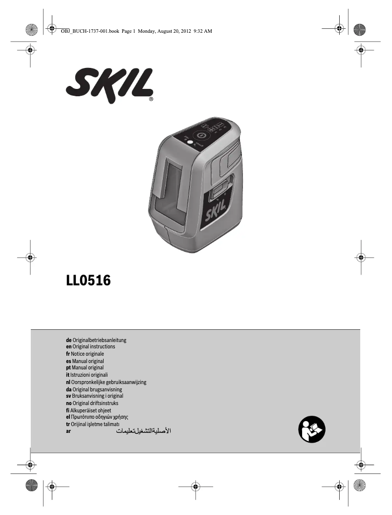 Página nº 1 - Manual de usuario Skil LL0516 AD
