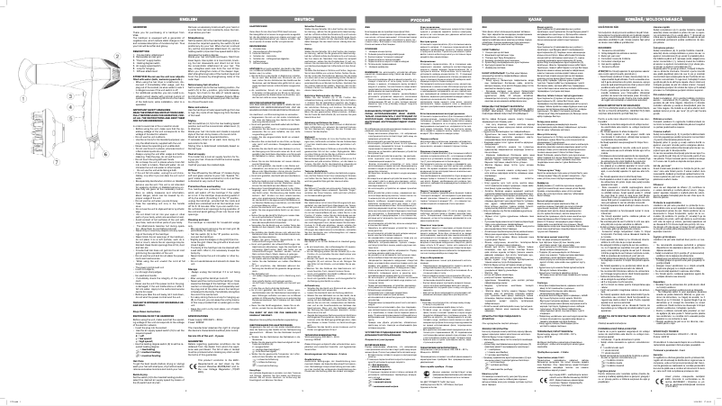 Imagen de la primera página del manual del dispositivo VT-2276 GR