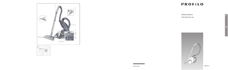 Página nº 1 - Manual de usuario Profilo PSU7A230