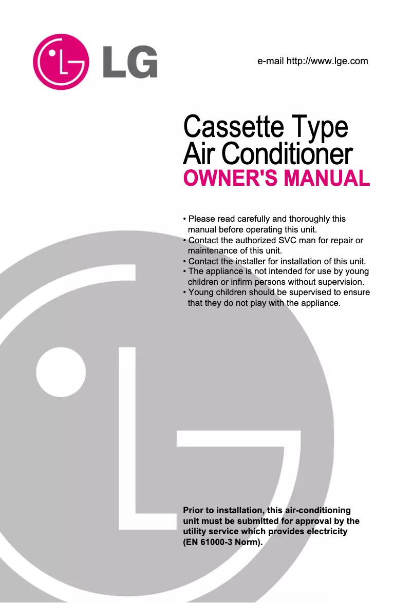 Página 1 del manual Manual de usuario LG LTUH286FLC2