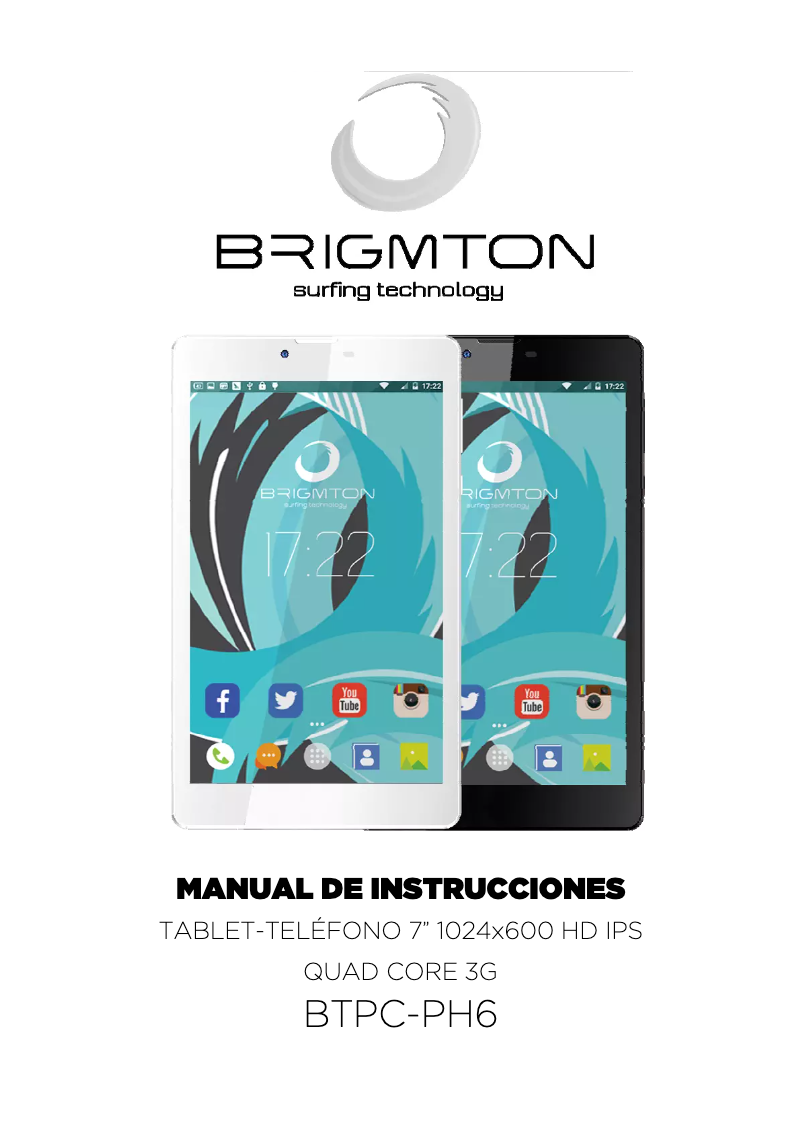 Imagen de la primera página del manual del dispositivo BTPC-PH6-N