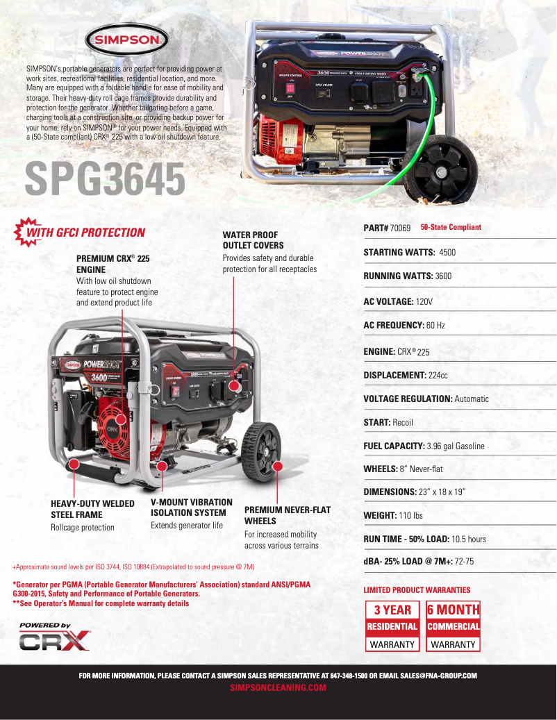 Imagen de la primera página del manual del dispositivo PowerShot SPG3645