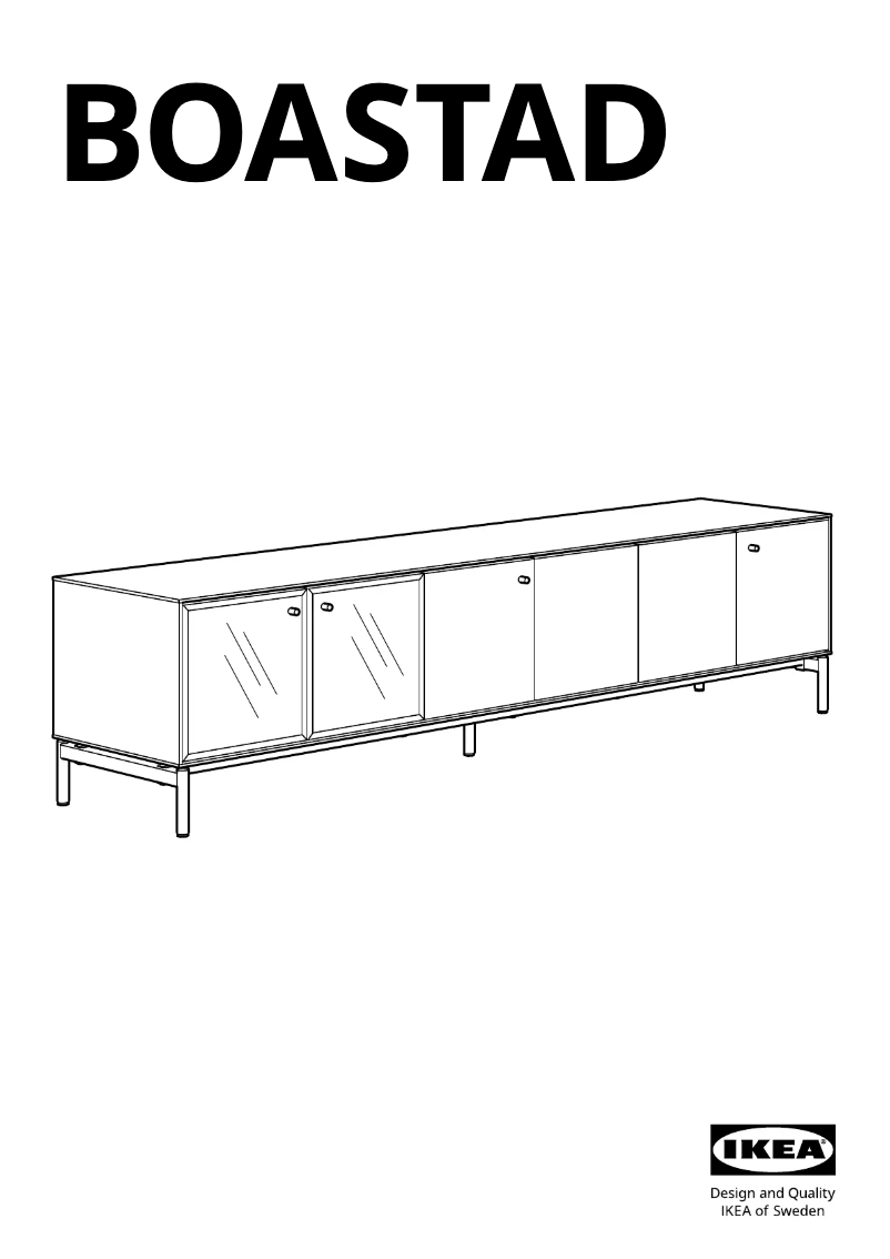 Imagen de la primera página del manual del dispositivo BOASTAD 105.427.52