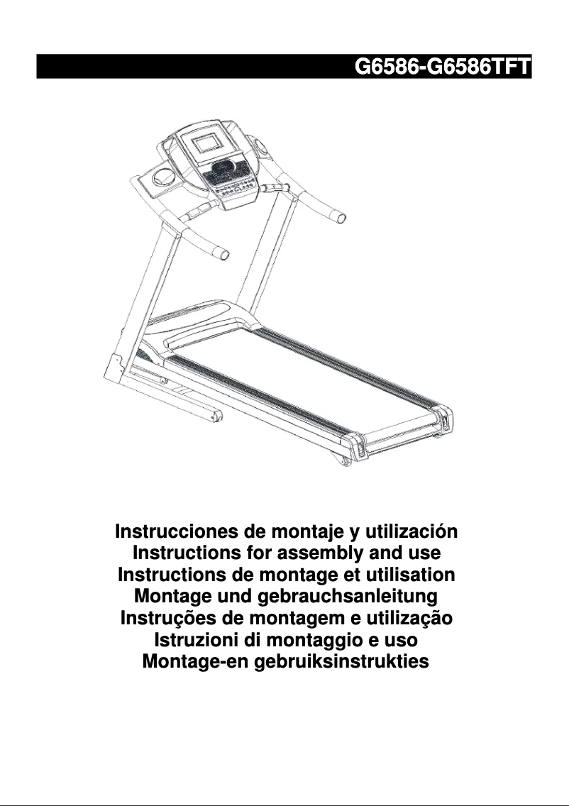 Página 1 del manual Manual de usuario BH Fitness G6586