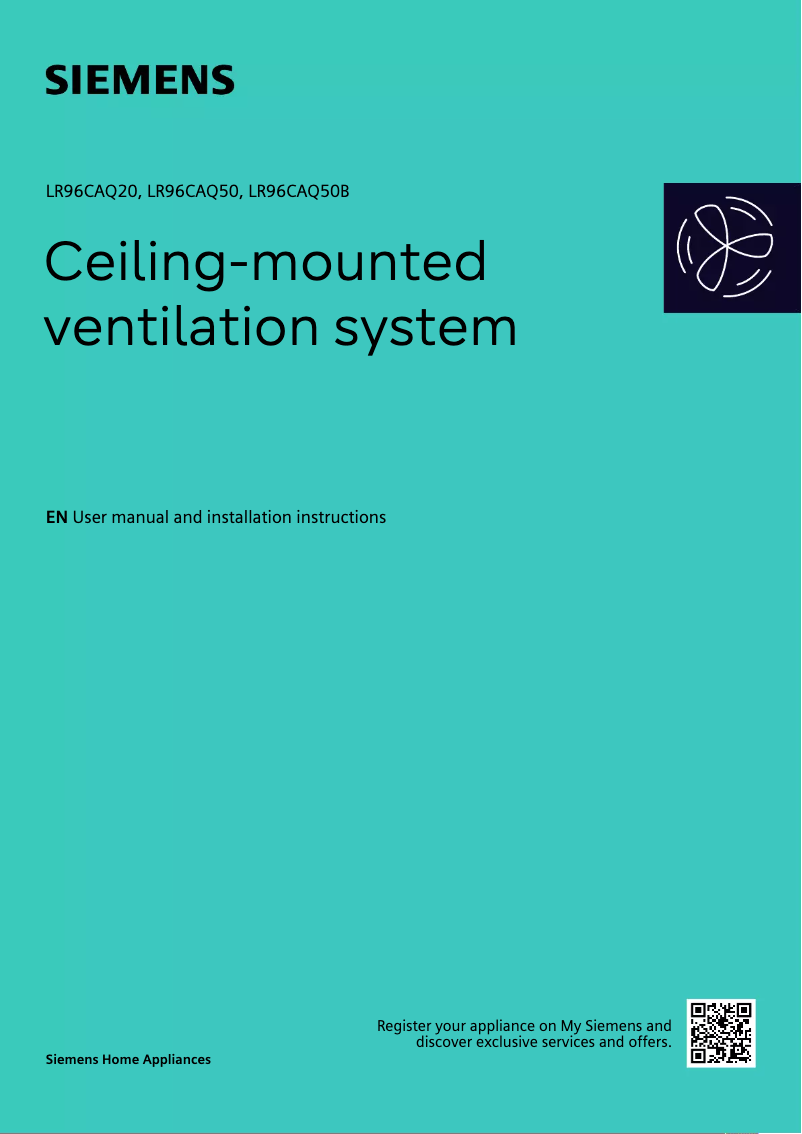 Página nº 1 - Guía de instalación Siemens LR96CAQ50B