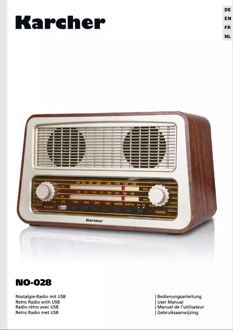 Imagen de la primera página del manual del dispositivo NO-028