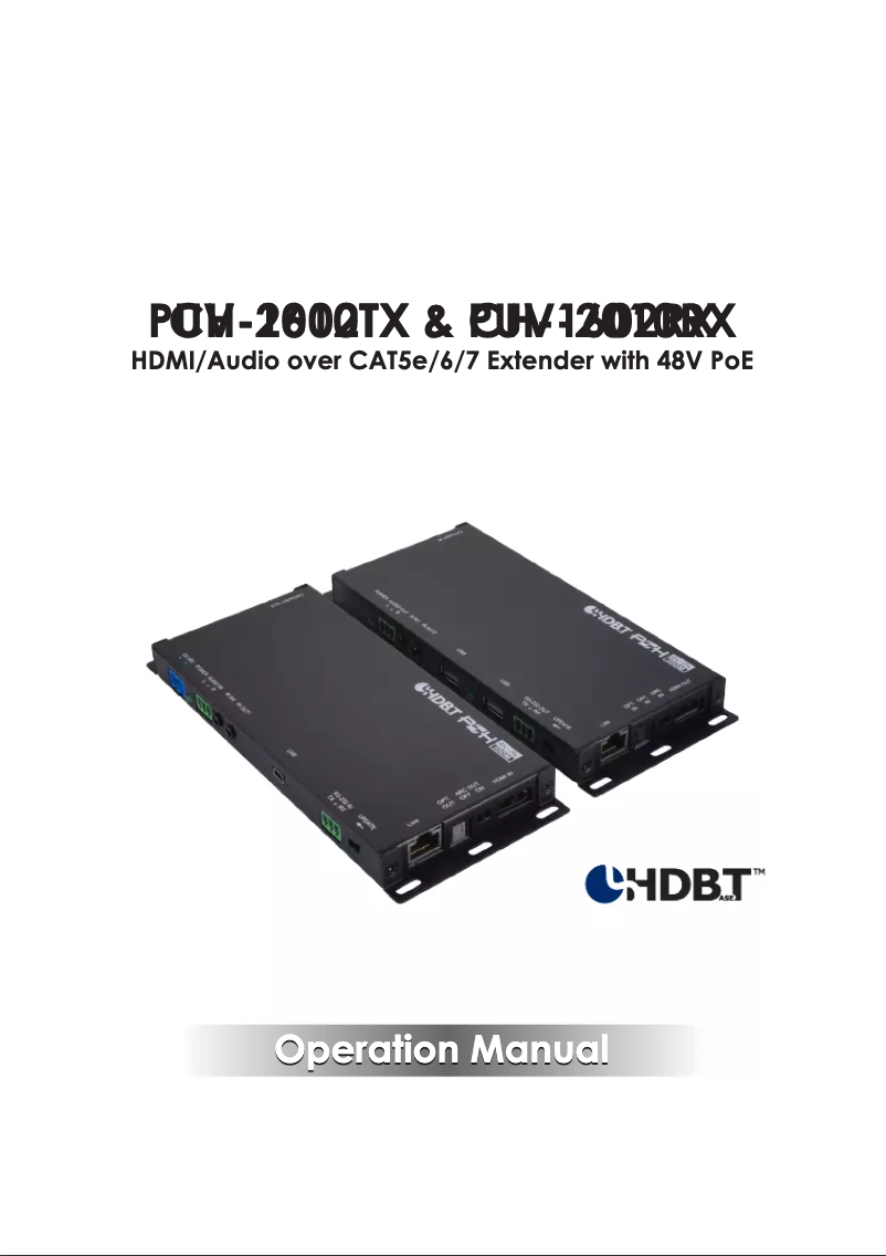 Página 1 del manual Manual de usuario CYP PUV-2010RX