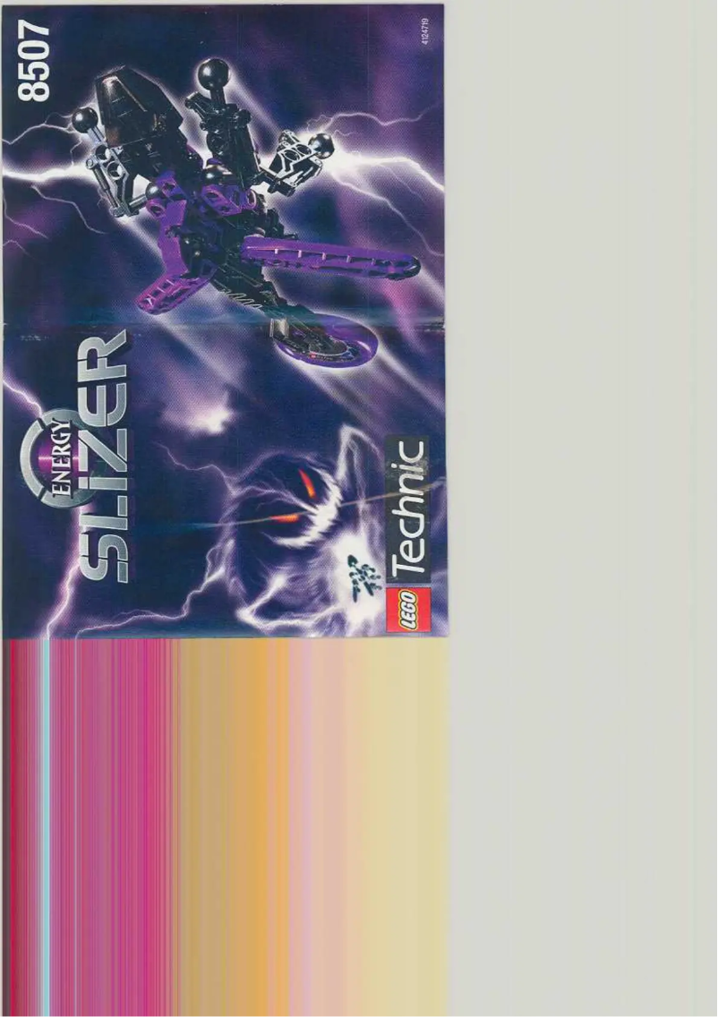 Página 1 del manual Manual de usuario Lego Technic 8507