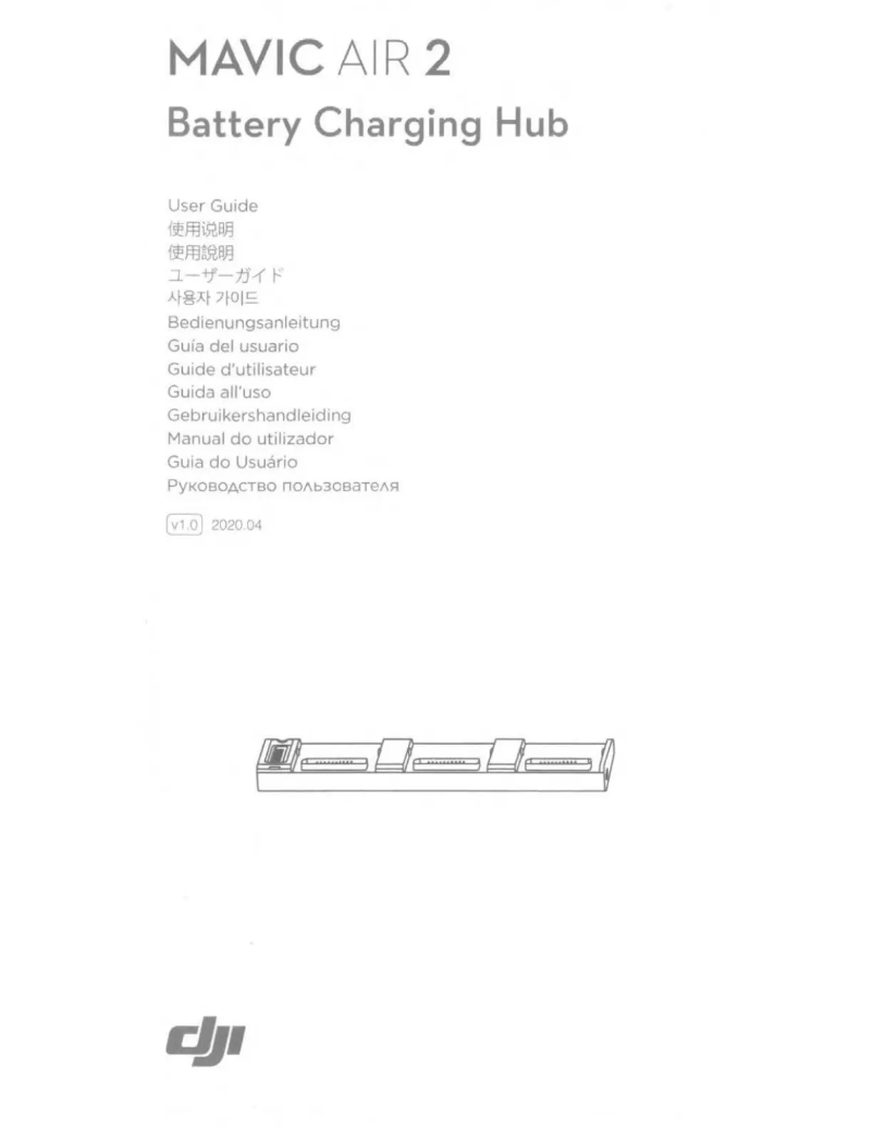 Página nº 1 - Manual de usuario DJI Mavic Air 2 Battery Charging Hub