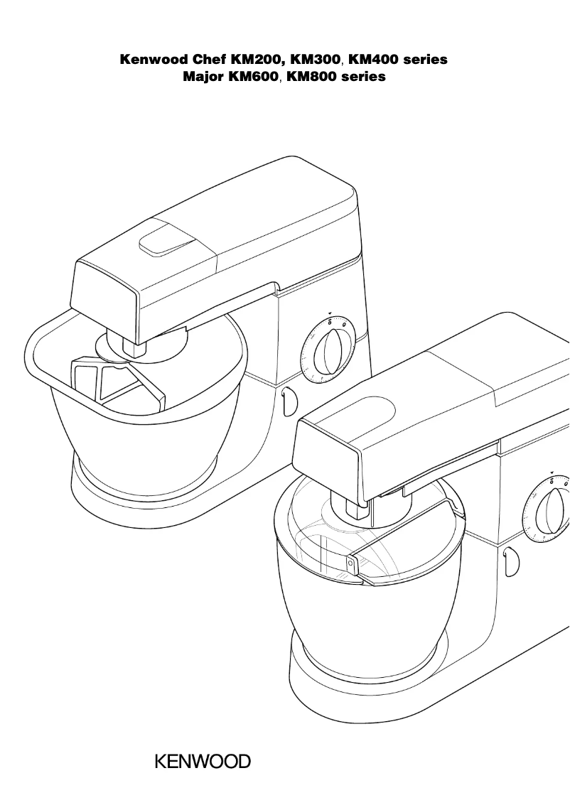 Página 1 del manual Manual de usuario Kenwood KM810