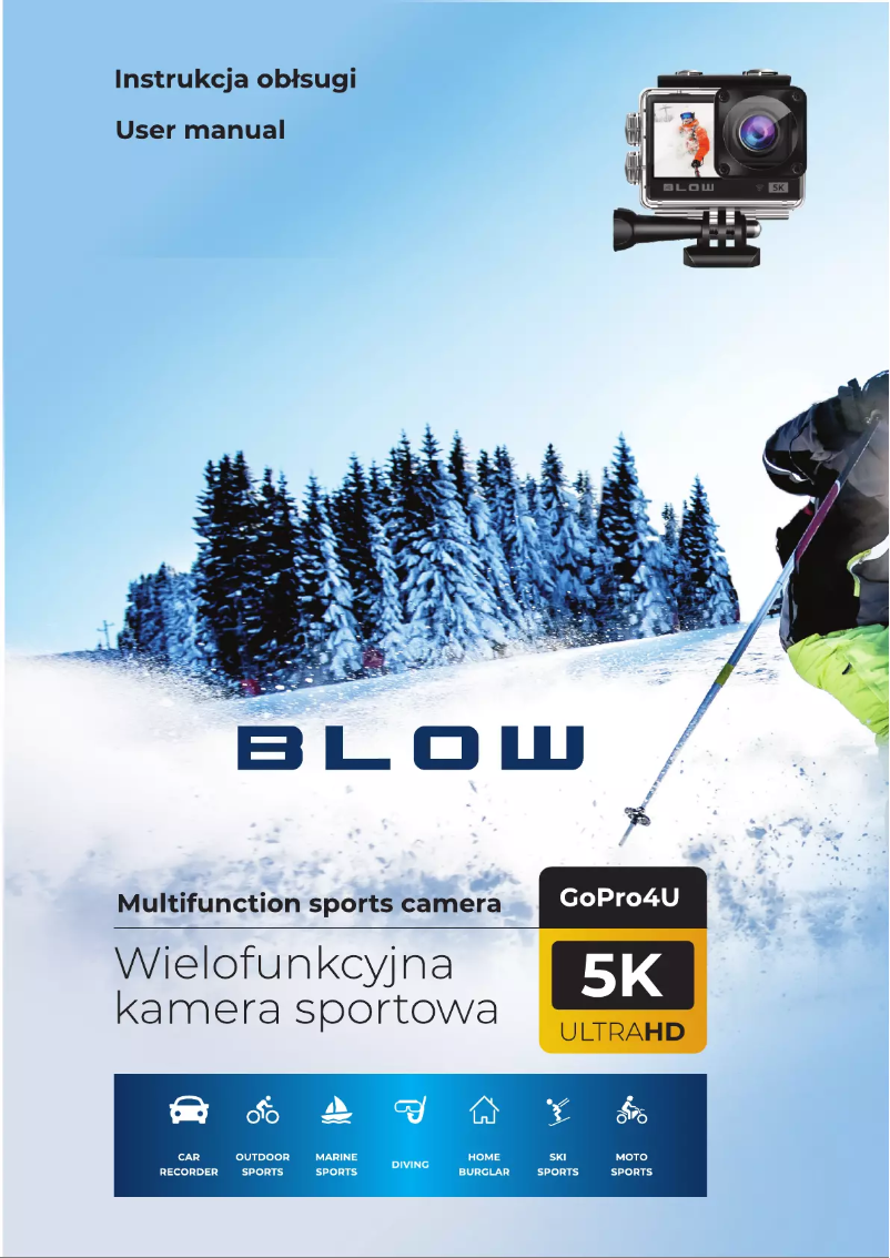 Página 1 del manual Manual de usuario BLOW GoPro4U