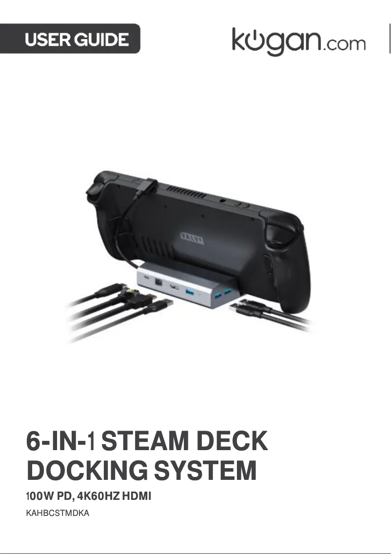 Página 1 del manual Manual de usuario Kogan KAHBCSTMDKA