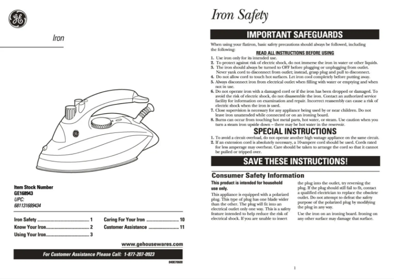Imagen de la primera página del manual del dispositivo 168943