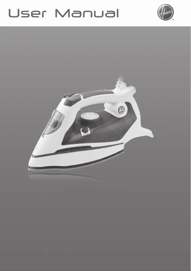 Página 1 del manual Manual de usuario Hoover IronFlow TIF2800 011
