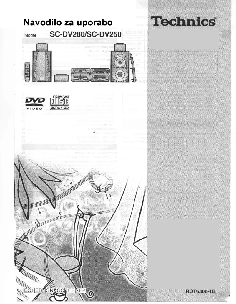Imagen de la primera página del manual del dispositivo SC-DV280