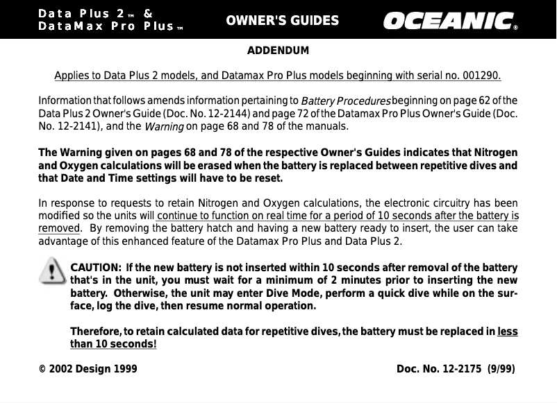 Imagen de la primera página del manual del dispositivo DataMax Pro