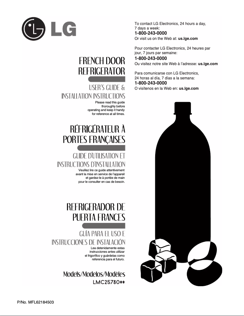 Imagen de la primera página del manual del dispositivo LMC25780AL