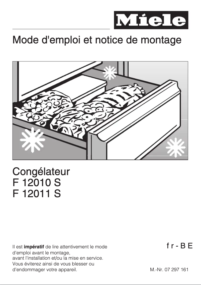 Imagen de la primera página del manual del dispositivo F 12011 S