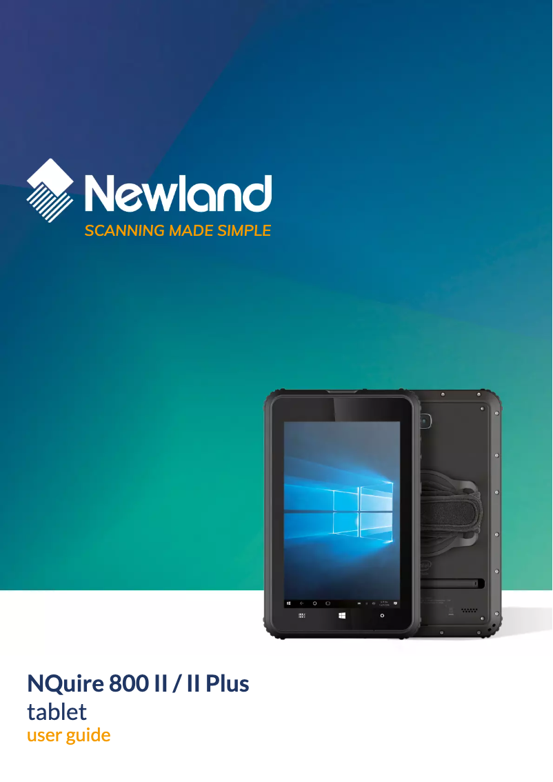 Imagen de la primera página del manual del dispositivo NQuire II Plus