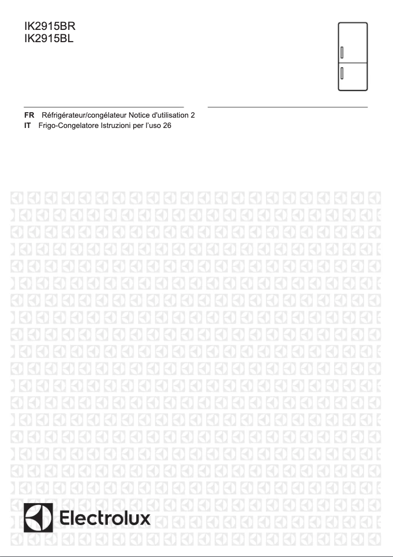 Imagen de la primera página del manual del dispositivo IK2915BL