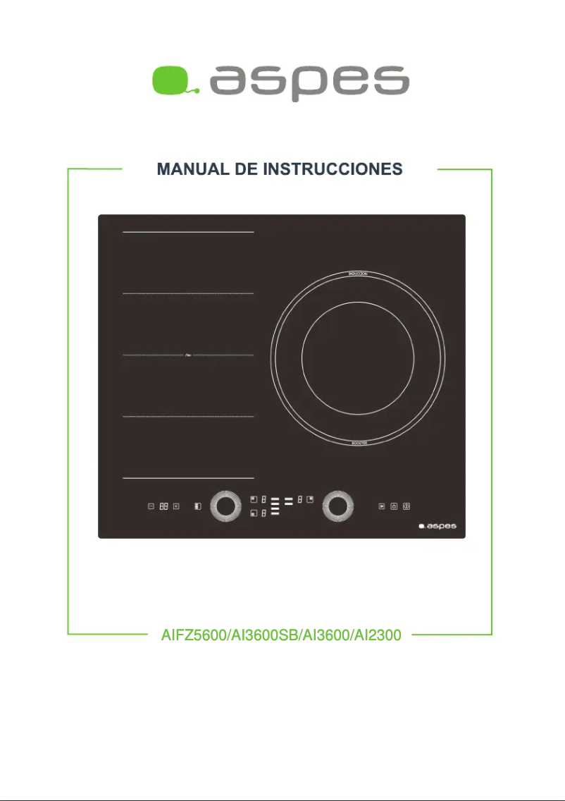 Página 1 del manual Manual de usuario Aspes AI2300