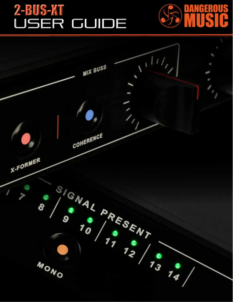 Imagen de la primera página del manual del dispositivo 2-BUS-XT