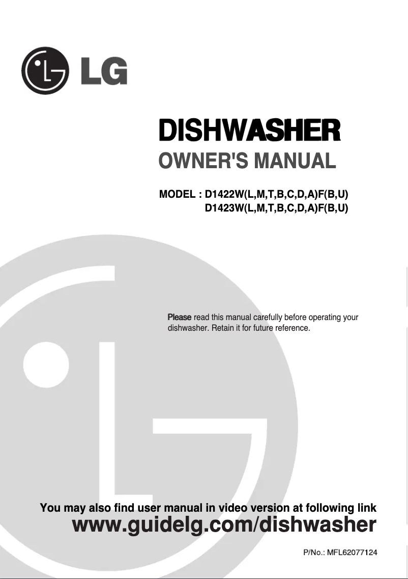 Imagen de la primera página del manual del dispositivo D1422MFB